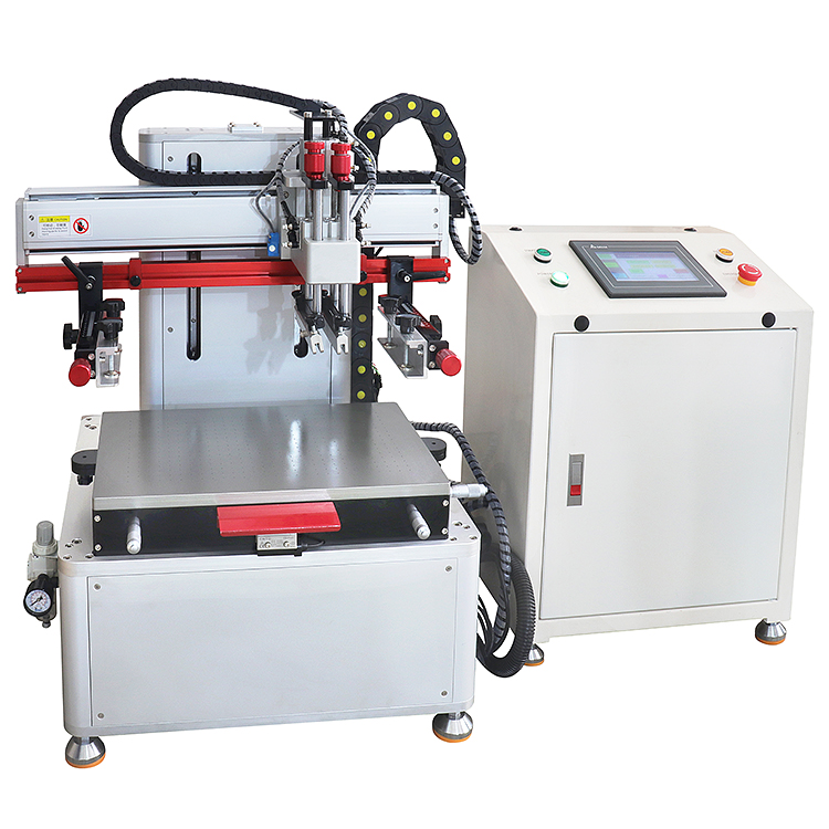 全伺服超精密臺式平面吸風(fēng)絲印機(jī)